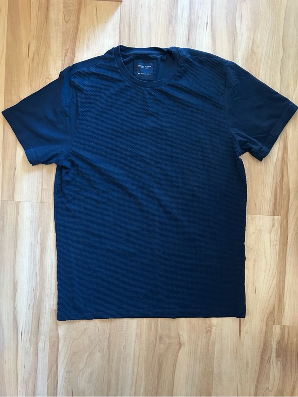 Men’s XL Denim & Flower Tee
